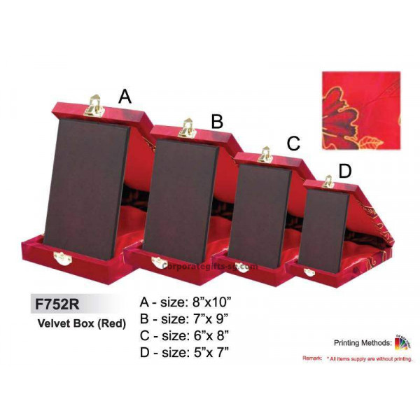 F752R Velvet Box (Red)